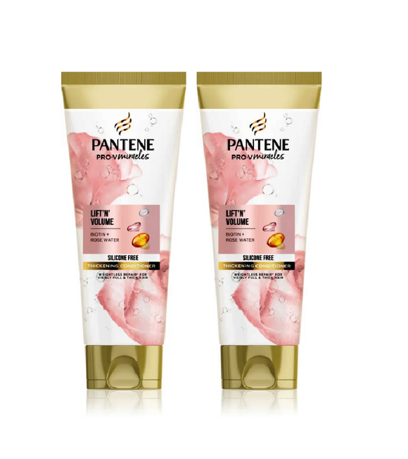 2xPack Pantene Pro-V Miracles Rose Water Hair Conditioner - 400 ml