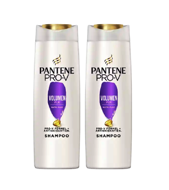 2xPack Pantene Pro-V Volume Pure Shampoo - 600 ml