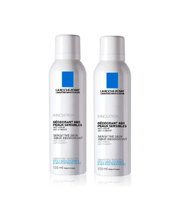 2xPack La Roche-Posay Physiological Deodorant Spray for Sensitive Skin - 300 ml