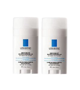 2xPack La Roche-Posay Physiological Deodorant Stick for Sensitive Skin - 80 ml