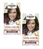 2xPack Schwarzkopf Poly Palette  Vital Color Intensive Cream Hair Colors - 9 Varieties