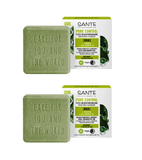 2xPack Sante Pore Control Solid BHA Face Cleanser - 120 g