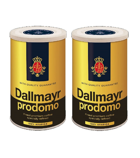 2xPack Dallmayr Prodomo Can Ground Coffee - 500 g
