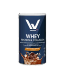 Wellmix Protein Powder with Collagen Whey - Chocolate & Hazelnut Flavor - 350 g
