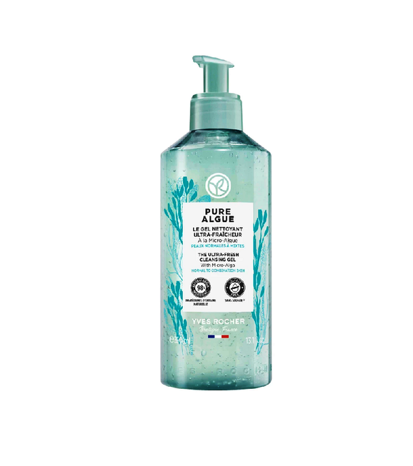 Yves Rocher Pure Algue Ultra-Refreshing Cleansing Gel  - 390 ml