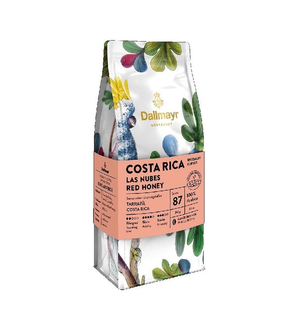Dallmayr Roasting Art Costa Rica Las Nubes Red Honey Whole Coffee Beans - 250 g