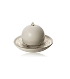 Primavera Rondo Fragrance Fountain, Cream White Matt Room Diffuser - 1 Piece
