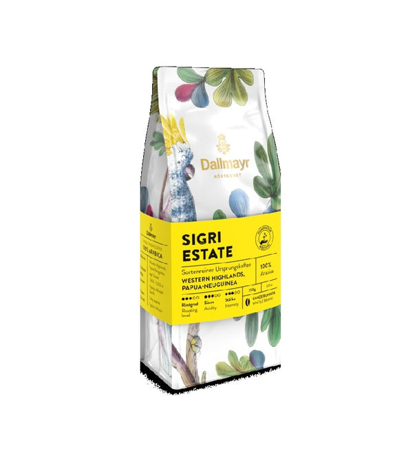 Dallmayr Sigri Estate Whole Coffee Beans - 250 g