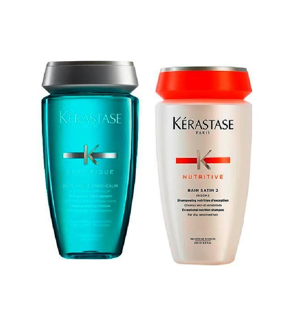 Kerastase Normal/Sensitive Scalp Dry Hair Care Set