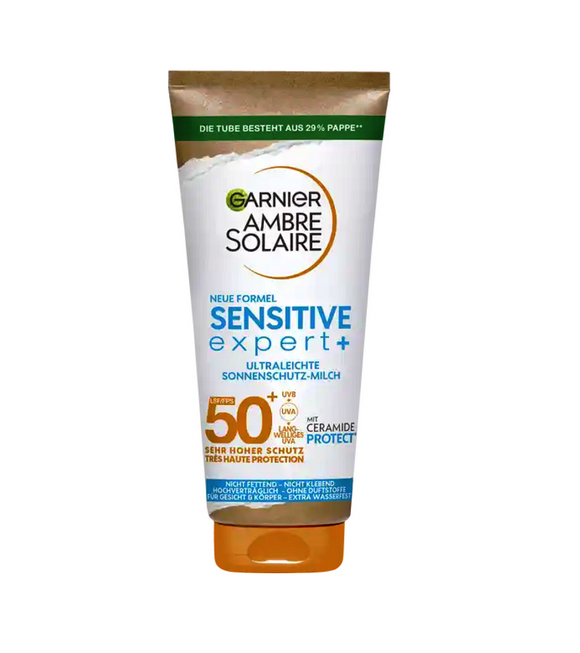 Garnier SENSITIVE expert+ Ultralight Sun Protection Milk SPF 50+ - 175 ml