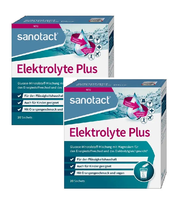 2xPack Sanotact Electrolytes Plus - 40 Pcs