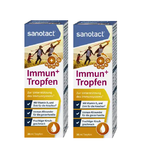 2xPack Sanotact® Immune+ Drops Dietary Supplement - 60 ml