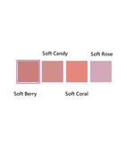 2xPack Sante Smooth Color Kiss Lip Balm, Four Varieties - 10 g