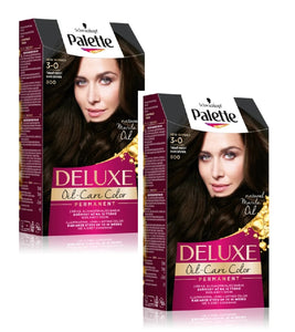 2xPack Schwarzkopf Poly Palette Deluxe Permanent Hair Colors - 14 Varieties