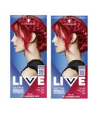2xPack Schwarzkopf LIVE Ultra Brights Hair Color - 5 Shades