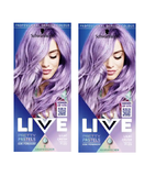 2xPack Schwarzkopf LIVE Pretty Pastels Hair Color P120 Lilac Crush