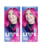 2xPack Schwarzkopf LIVE Ultra Brights Hair Color - 5 Shades