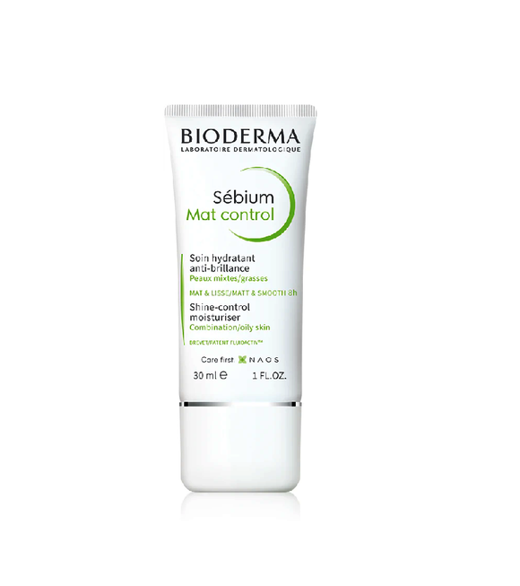 Bioderma Sébium Mat Control Light Moisturizing Anti-Brilliance Cream - 30 ml