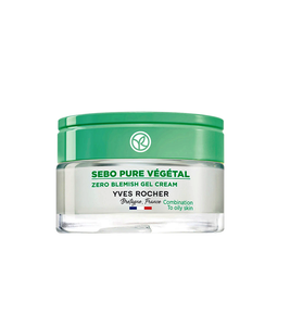 Yves Rocher Sebo Pure Végétal Mattifying Gel Facial Cream - 50 ml