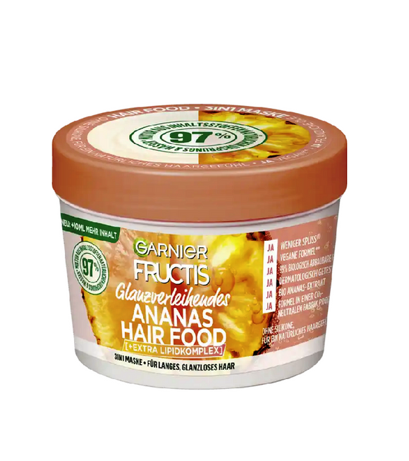 Garnier Fructis Pineapple Shinning Hair Food 3in1 Mask - 400 ml