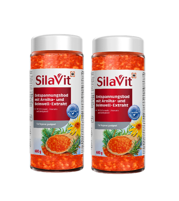 2xPack SilaVit Relaxing Arnica Bath - 1200 g