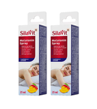 2xPack SilaVit Melatonin Spray - 50 ml