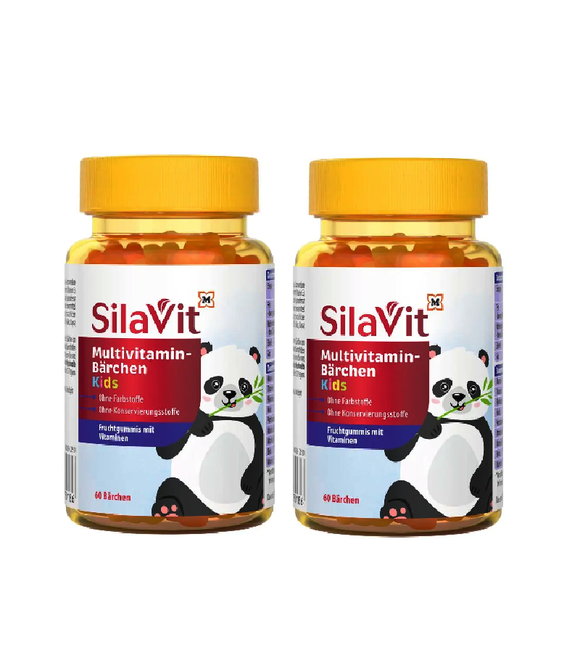 2xPack Silavit Multivitamin Bears for Children - 120 Pcs