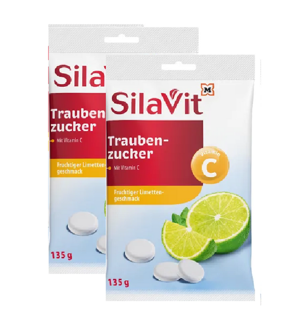 2xPack SilaVit Lime Flavor Glucose - 270 g