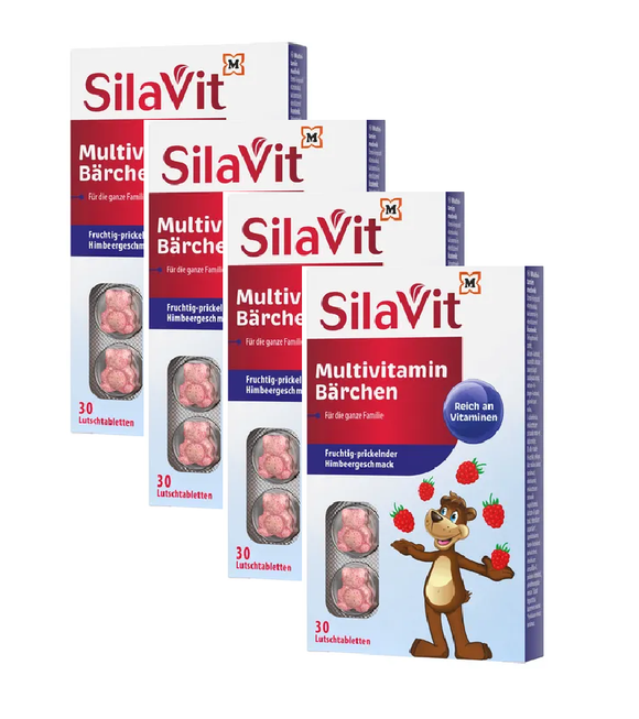 4xPack Silavit Multivitamin Lozenges for Children - 120 Pcs