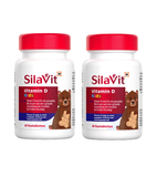 2xPack Silavit Vitamin D Tablets for Kids - 120 Pcs
