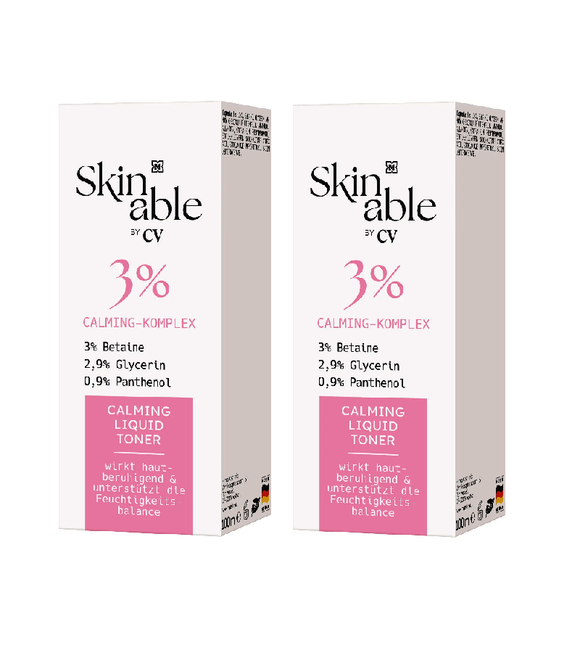 2xPack Skinable Calming Liquid Toner - 200 ml