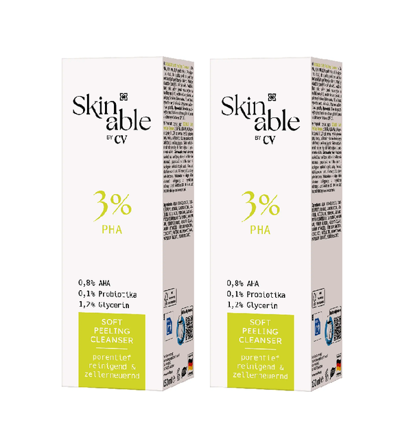 2xPack Skinable Soft Peeling Cleanser - 300 ml