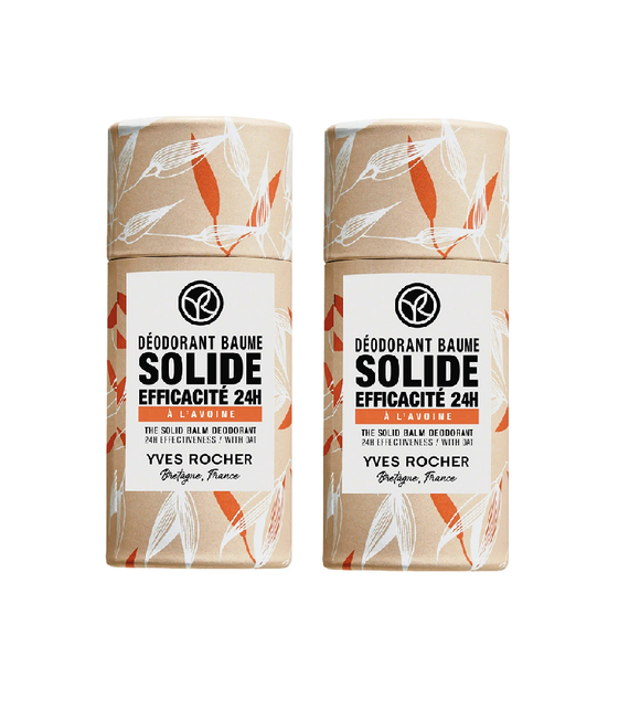 2xPack Yves Rocher Solid Deodorant Stick - 100 g