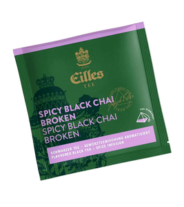 Eilles Tea Diamond SPICY BLACK CHAI Broken in Pyramid Bag - 50 Pcs