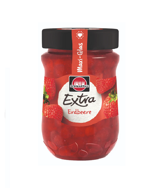 Schwartau EXTRA Strawberry Fruit Spread - 600 g