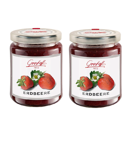 2xPack Grashoff Strawberry Jam Extra Spread - 500 g