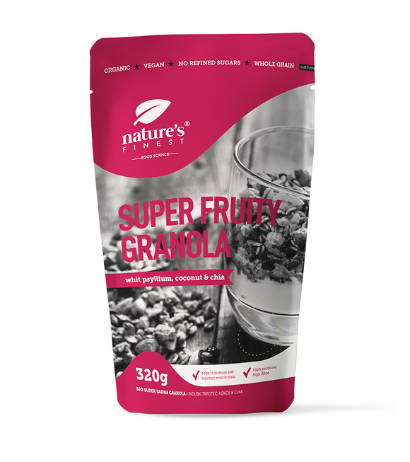 Nature's Finest Organic Super Fruit Granola - 320 g