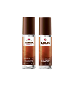 2xPack Tabac Original Natural Deodorant Spray - 200 ml