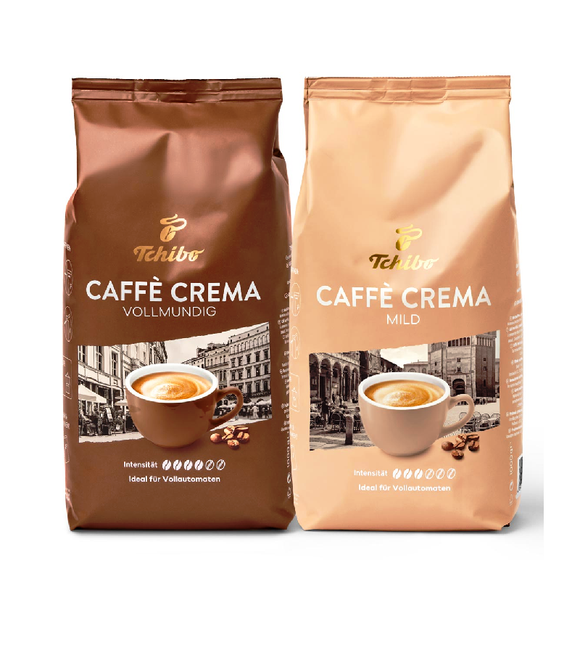 Tchibo Caffè Crema Bestseller-Set  Coffee Beans - 2 kg