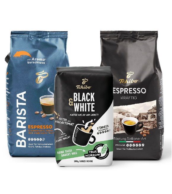 Tchibo Espresso Trial Set  Coffee Beans - 2.5 kg