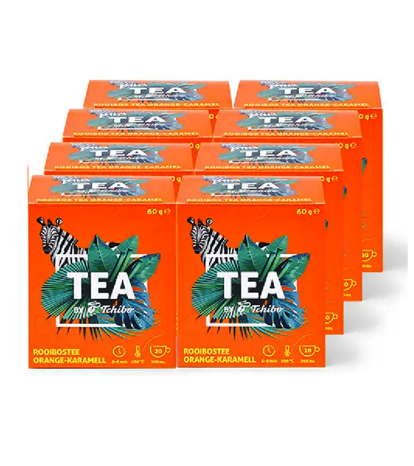 Tchibo Rooibos Orange Caramel - 160 Tea Bags