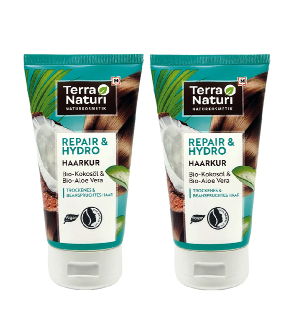 2xPack Terra Naturi REPAIR & HYDRO Hair Treatment - 300 ml