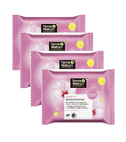 4xPack Terra Naturi SENSITIVE Cleansing Wipes - 100 Pcs