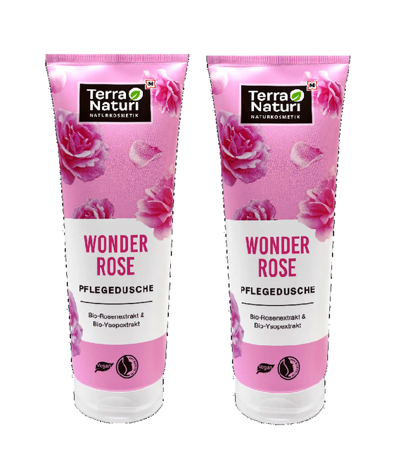 2xPack Terra Naturi Wonder Rose Shower Gel - 500 ml