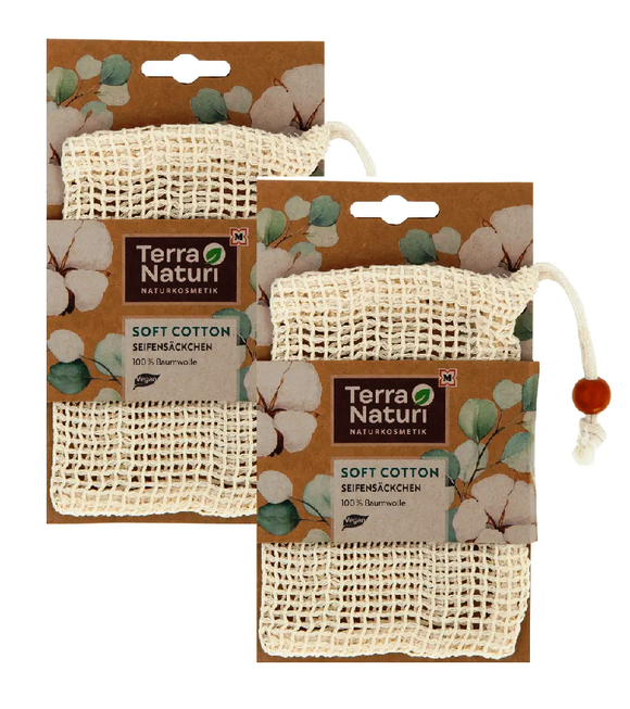 2xPack Terra Naturi Soap Sachet Practical Shower Accessory