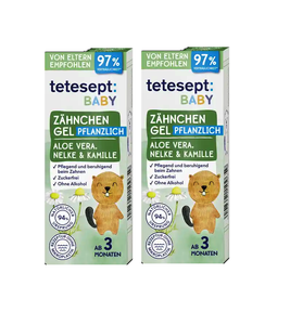 2xPack Tetesept Baby Teething Gel - 20 ml
