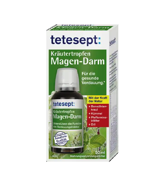 Tetesept Gastrointestinals Herbal Drops  - 50 ml
