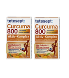 2xPack Tetesept (Curcuma) Cartilage + Muscle Active Tablets - 60 Pcs