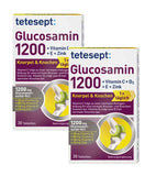 2xPack Tetesept Glucosamin 1200 Tablets - 60 Tablets