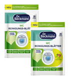 2xPack Dr. Beckmann Toilet Cleaning Sheets Citrus Sensation - 40 Pcs